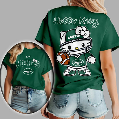 NYJ Premium NFL Hello Kitty Women's Shirt TD