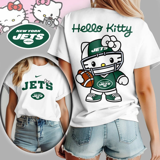 NYJ Premium NFL Hello Kitty Women's Shirt TD
