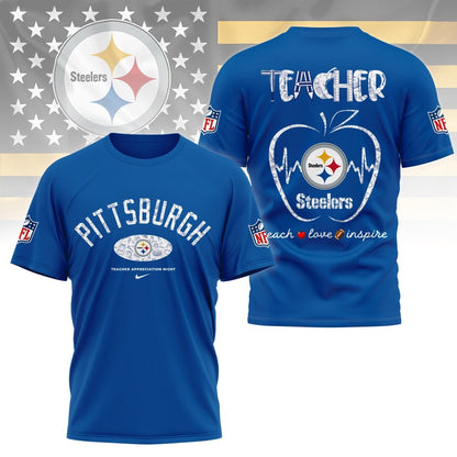 PBS PREMIUM 3D TEACHER APPRECIATION DAY SHIRT NY