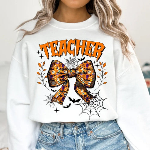 Premium Halloween 2025 Teacher T-Shirt