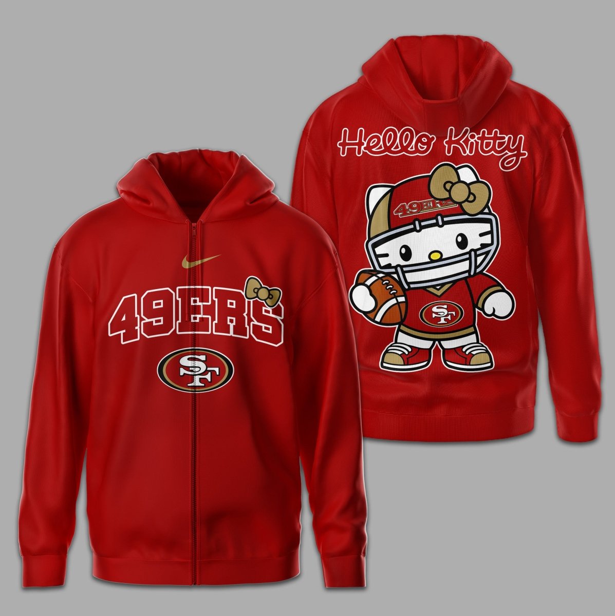 SF49 Premium NFL Hello Kitty Women's Shirt TD