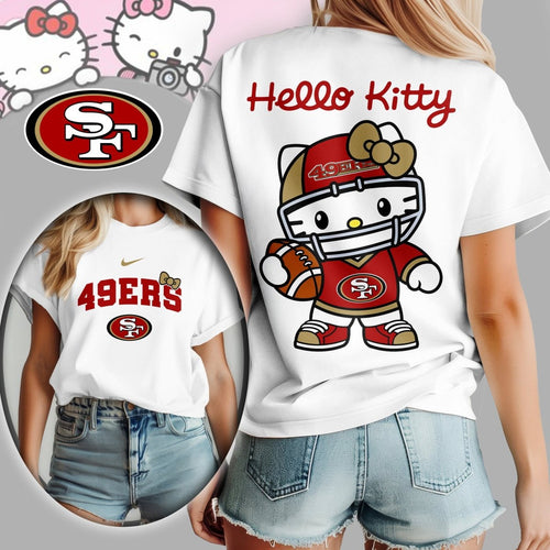 SF49 Premium NFL Hello Kitty Women's Shirt TD