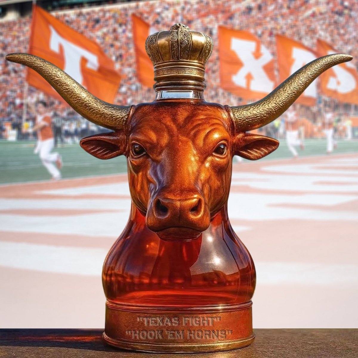 TLS PREMIUM GLASS WHISKEY BOTTLE DAT