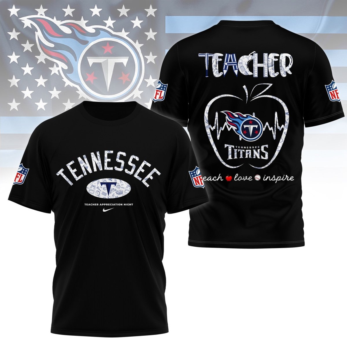 TNST PREMIUM 3D TEACHER APPRECIATION DAY SHIRT NY