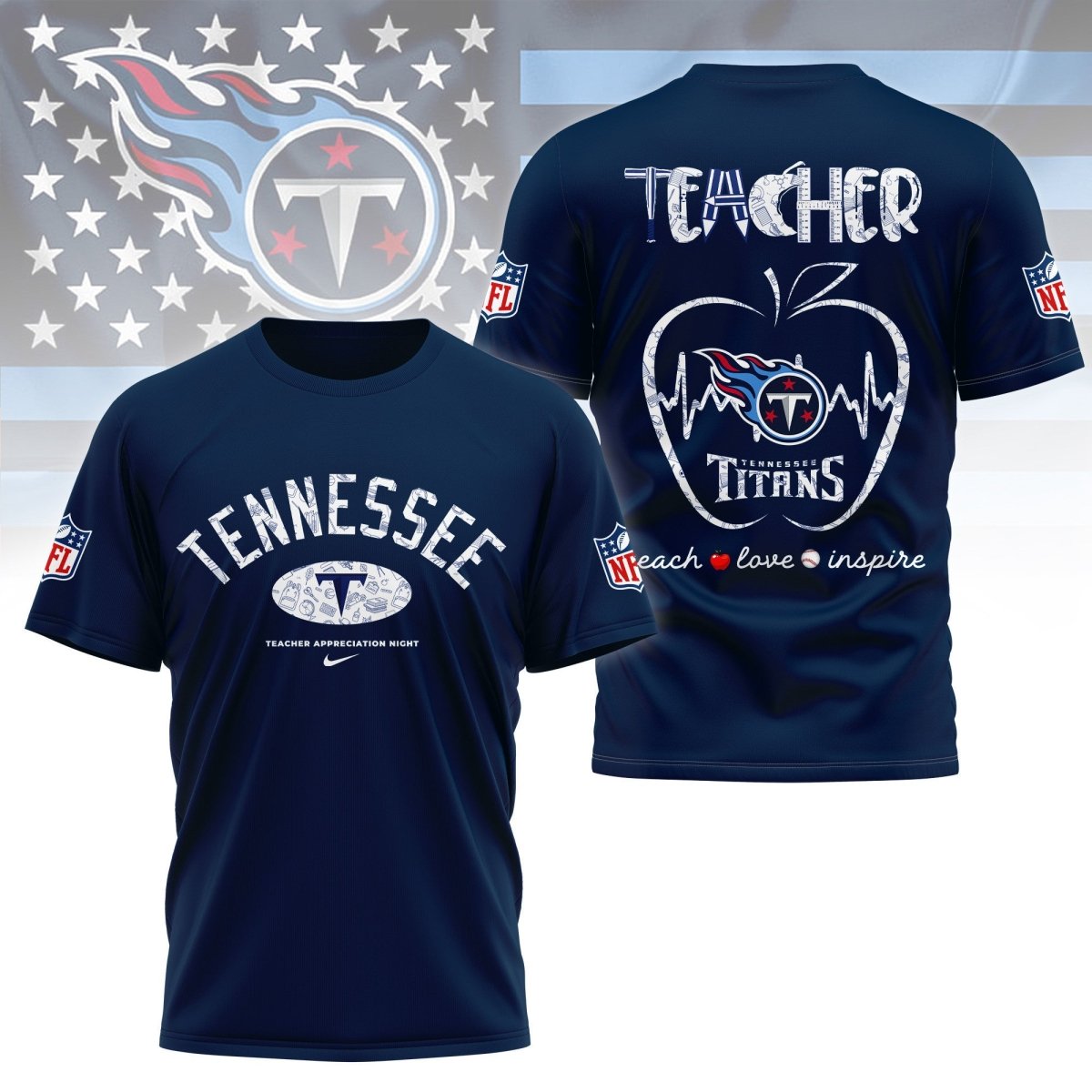 TNST PREMIUM 3D TEACHER APPRECIATION DAY SHIRT NY